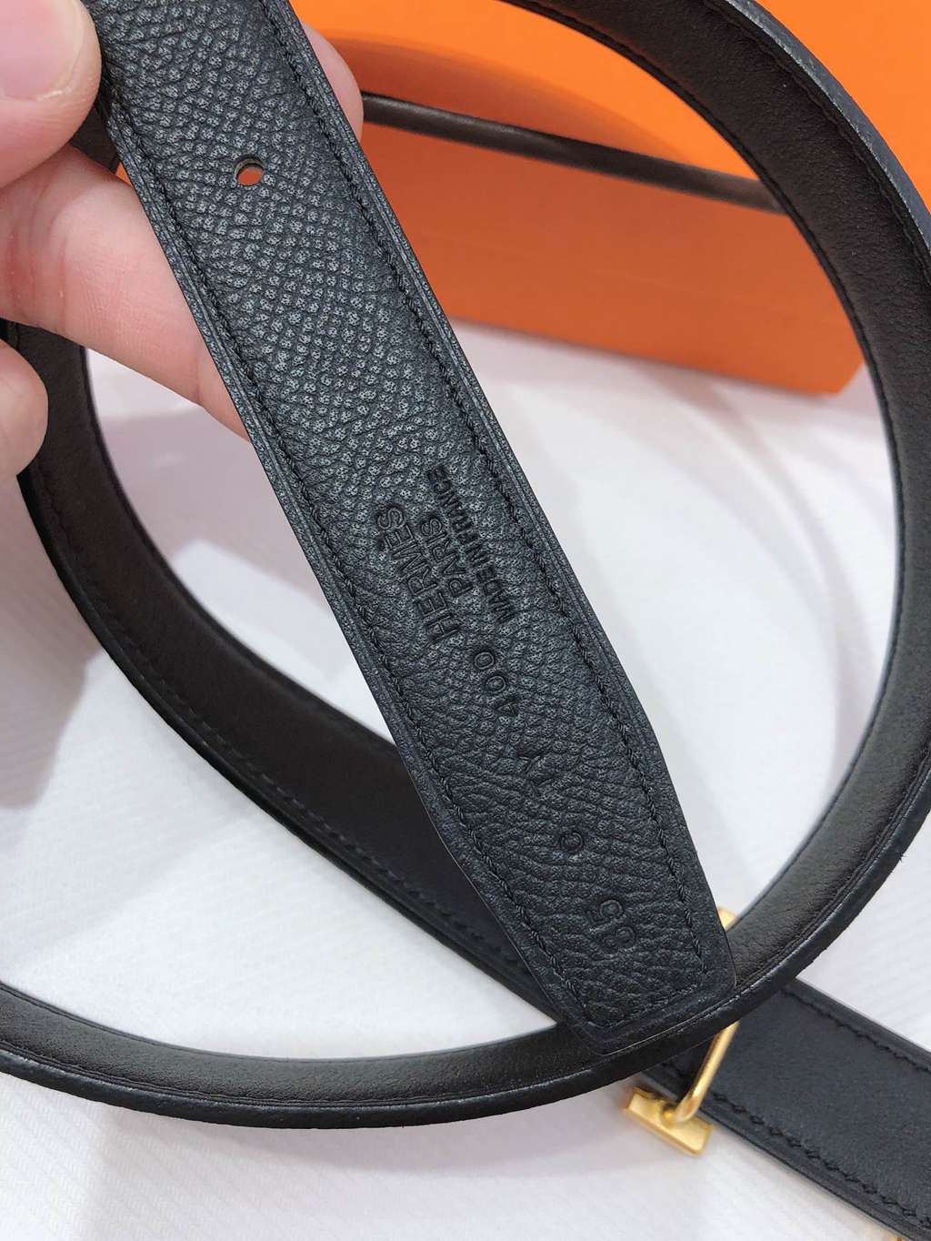 H**mes belts 24mm